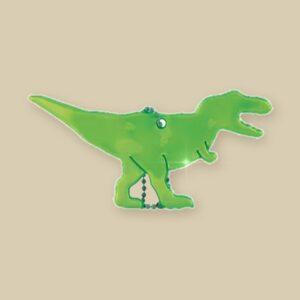 T-Rex – Green Reflective Tag