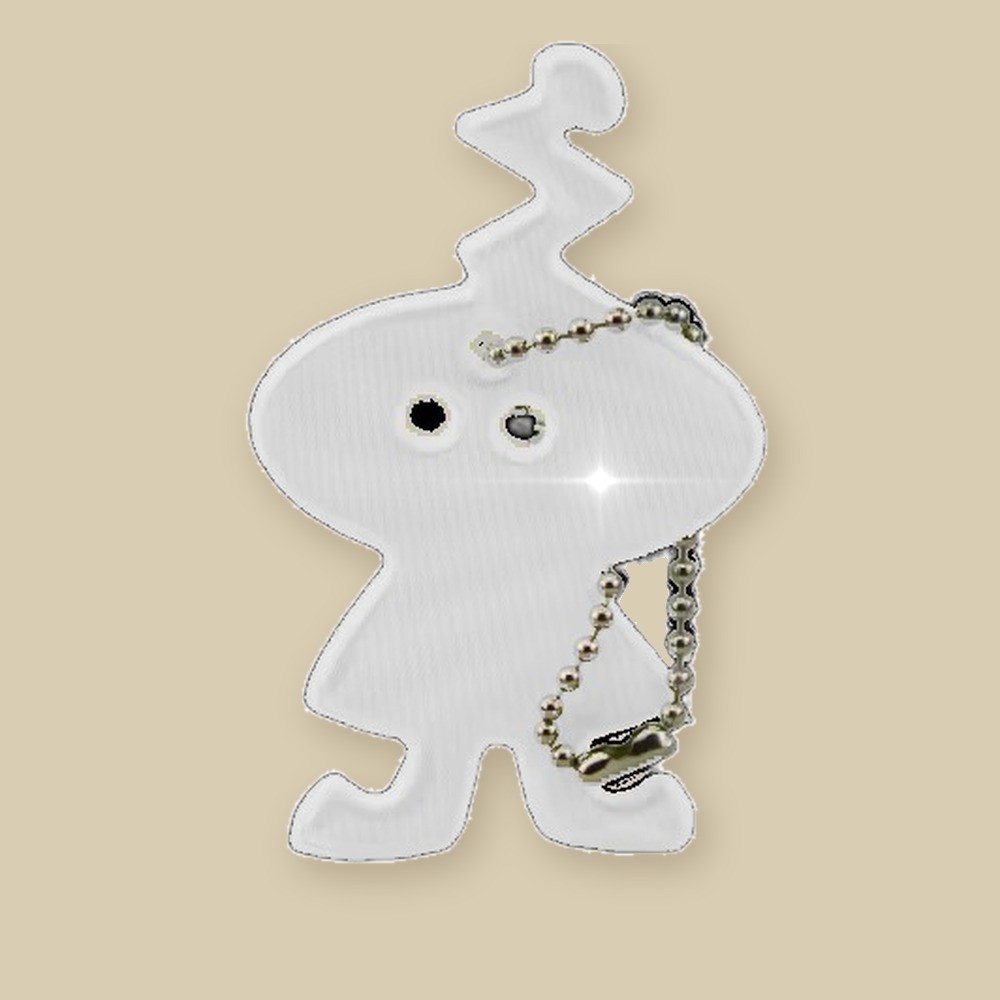 Ante – White Reflective Tag