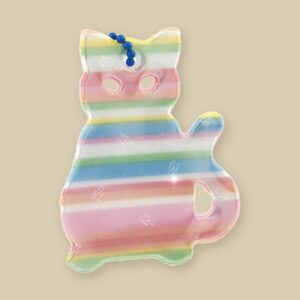 Cat – Rainbow Reflective Tag