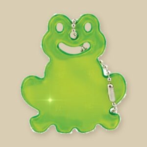 Frog – Green Reflective Tag
